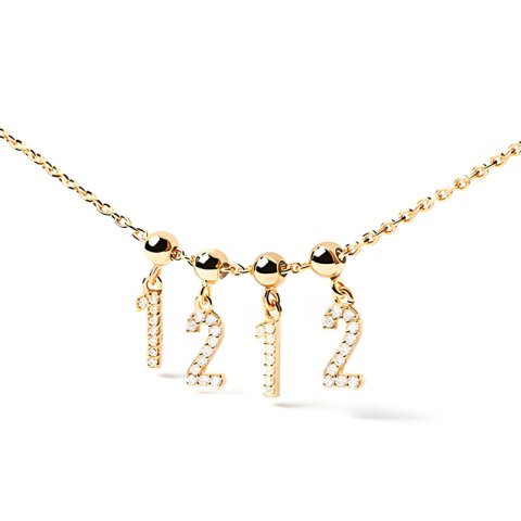 (image for) 1212 Angel Number Necklace