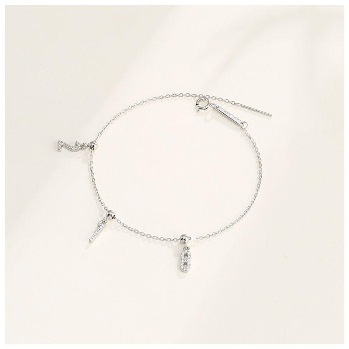 Angel Number Bracelet Silver Gold