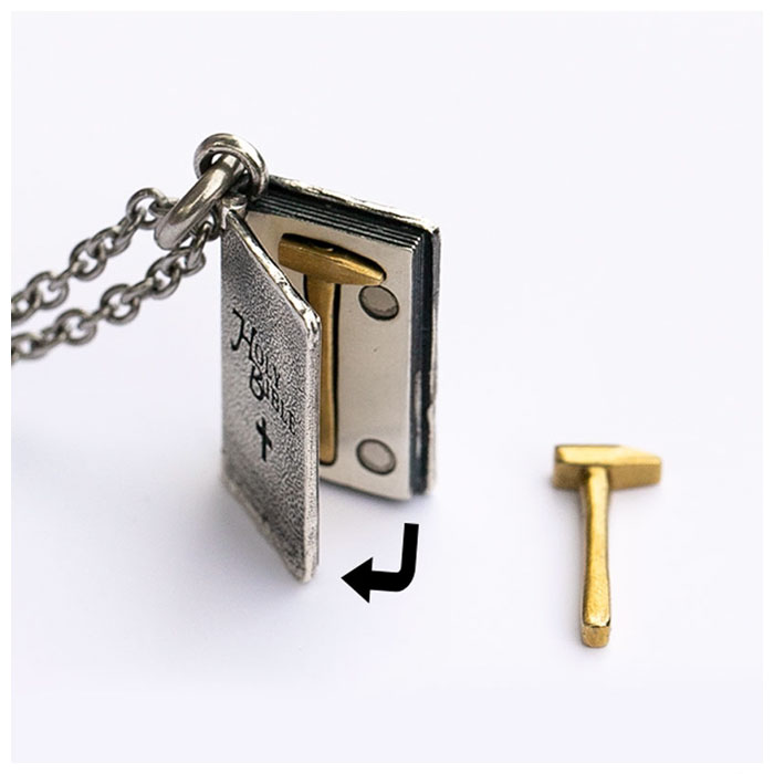 Holy Bible Pendant Necklace