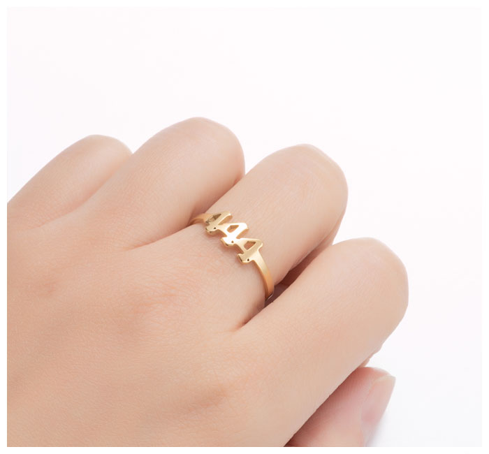 Angel Number Ring