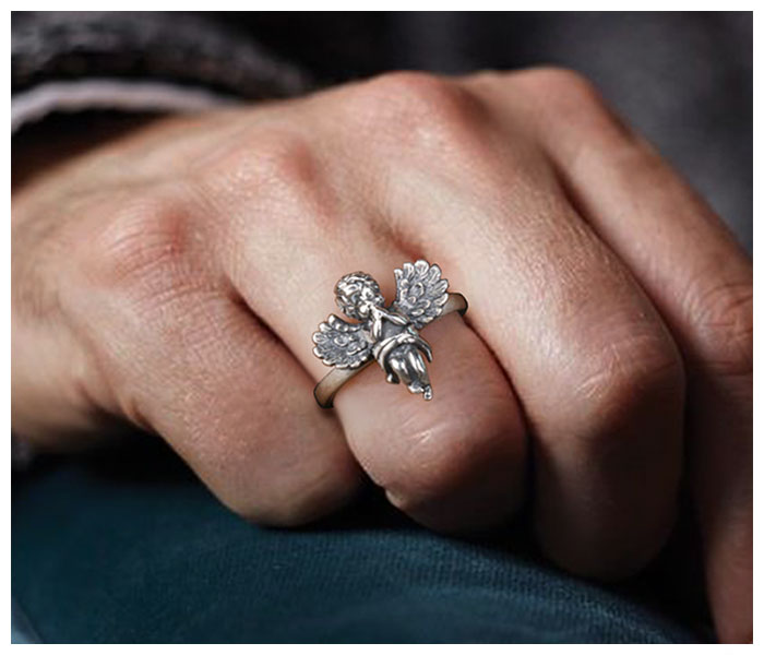 Angel Baby Ring