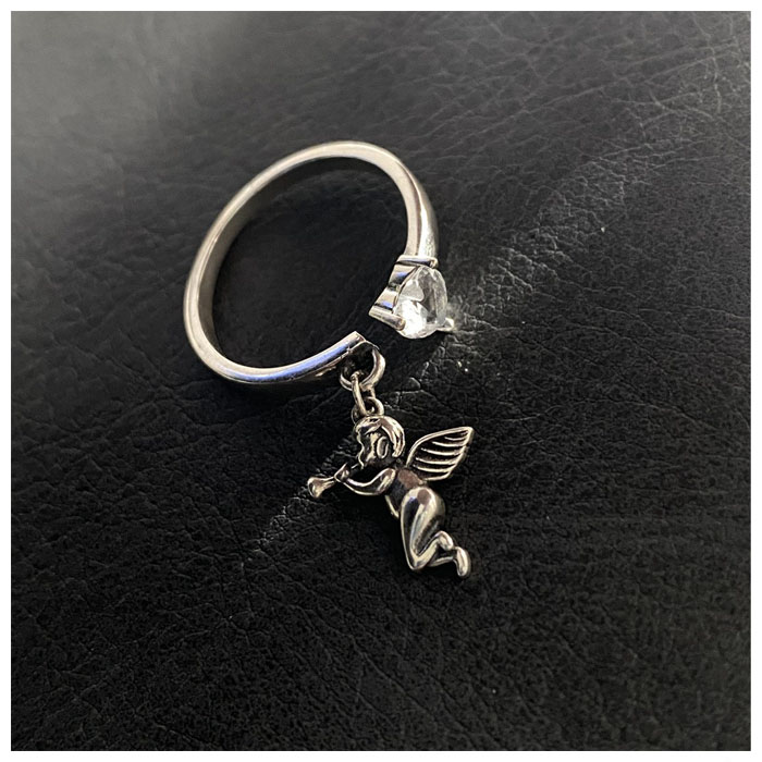 Diamond Angel Ring